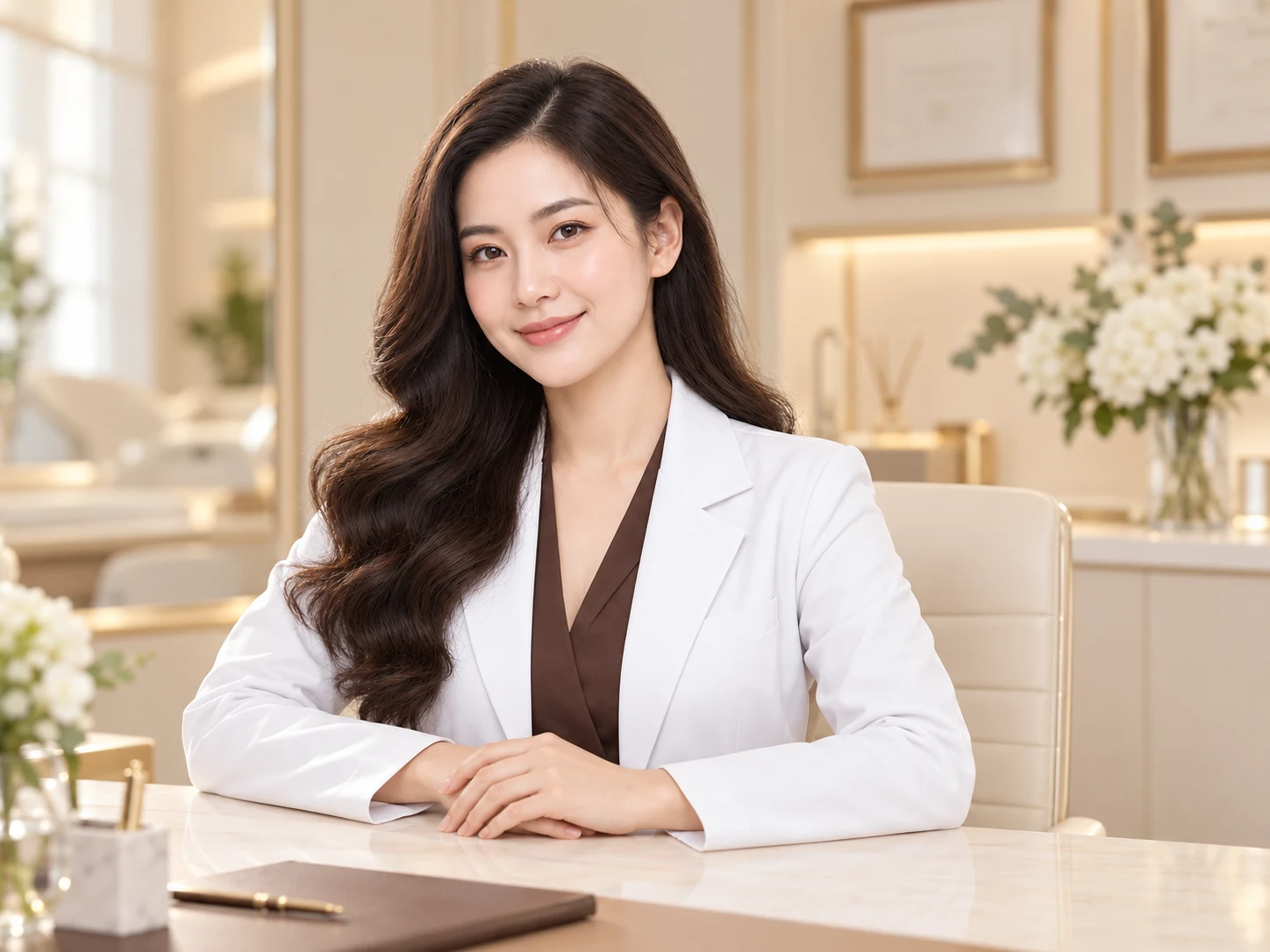BS. Nguyễn Minh Anh tại phòng tư vấn